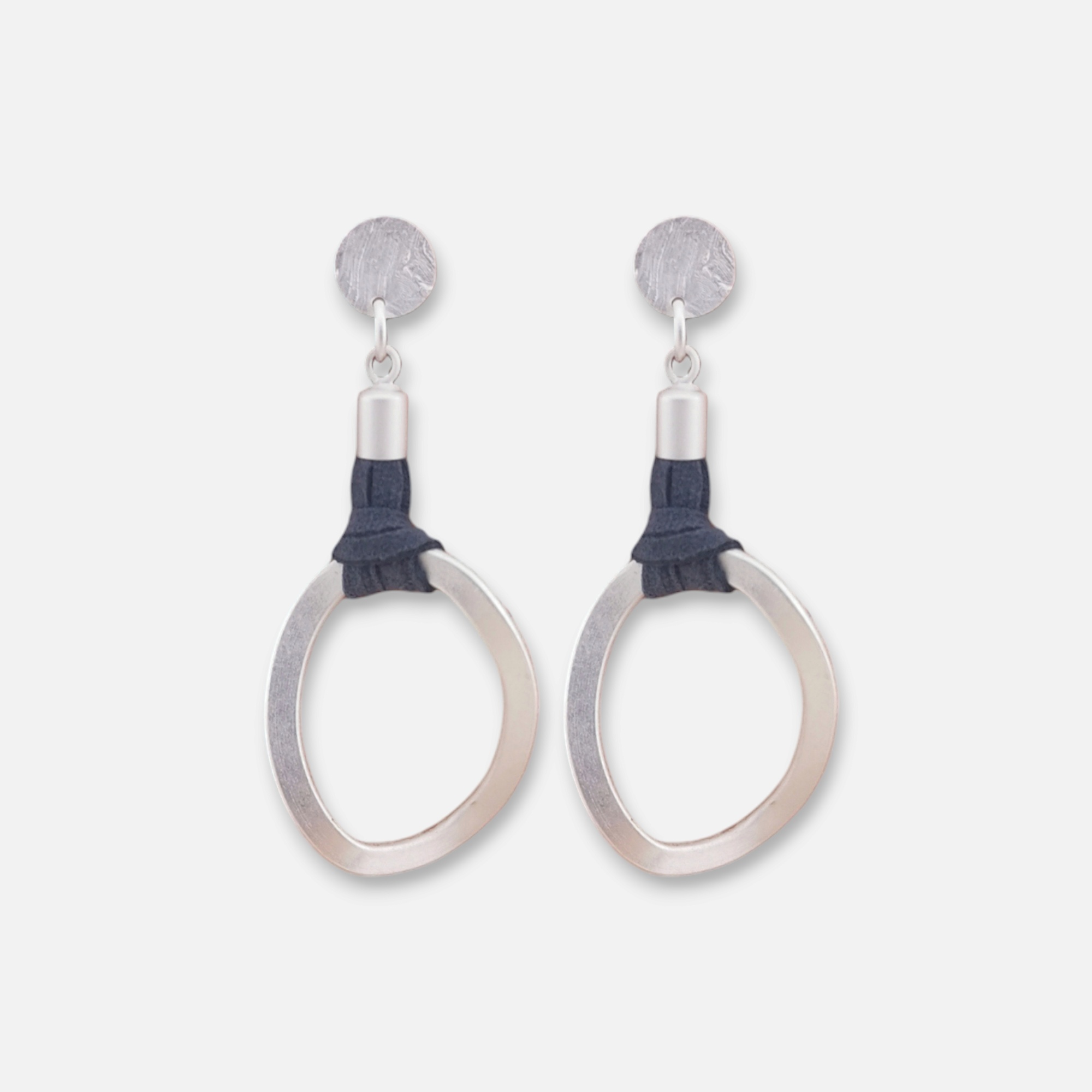 10766.PM_.Gris-oscuro.Roma_.1310_3500pvp.Kg_ Earrings RPe00004-PM - Image 1
