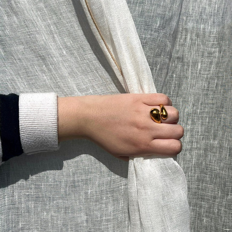anillo artesanal capri
