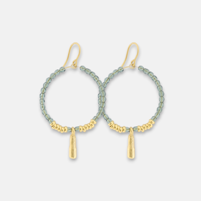 pendientes marais dorados