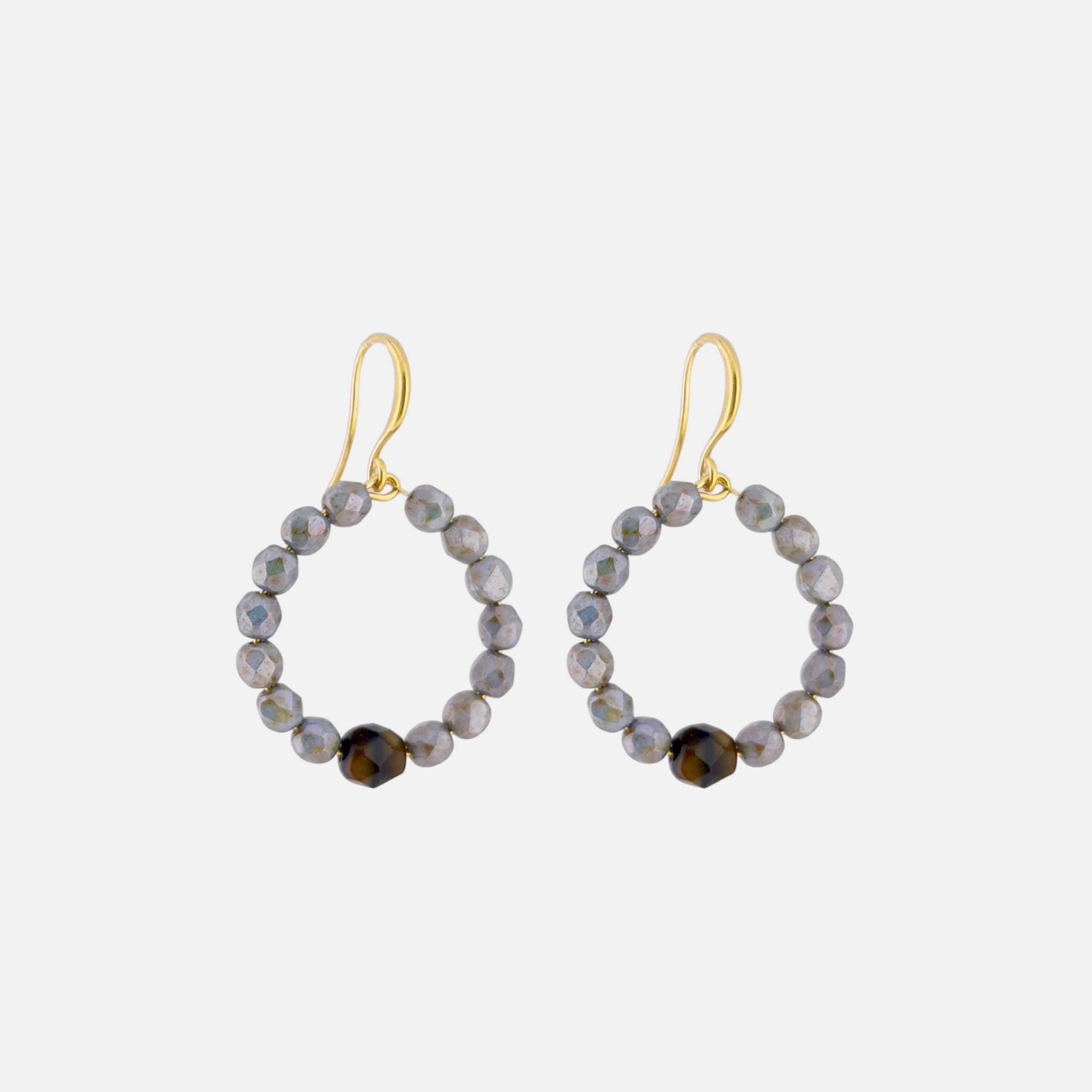 RPe00514-DB.Gris.Marais.9,00_22,00pvp.0,0055kg Earrings RPe00514-DB - Image 1